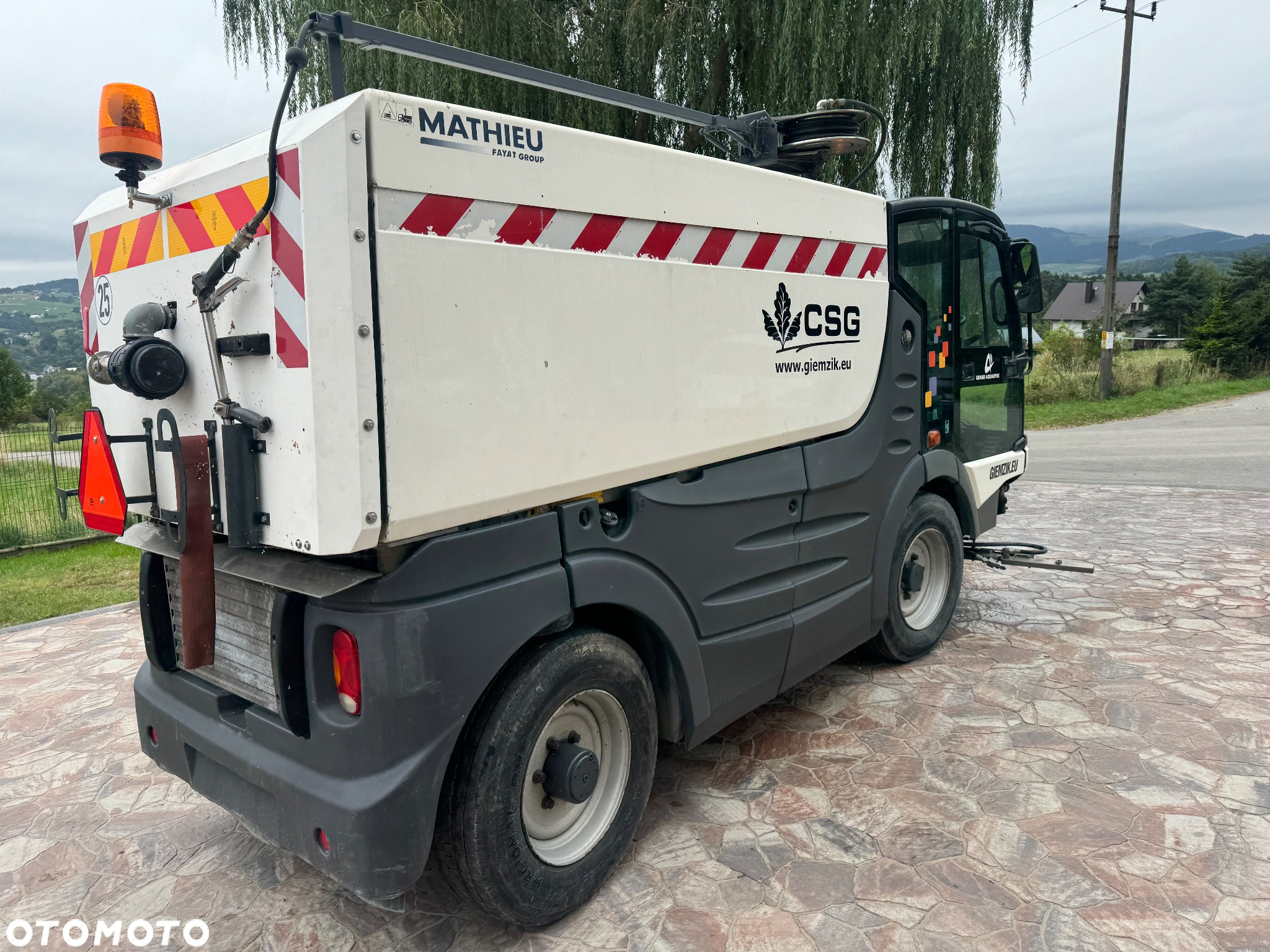 Inny polewaczka Mathieu Grand Aquadyne 4000l cysterna z wodą myjka - 8