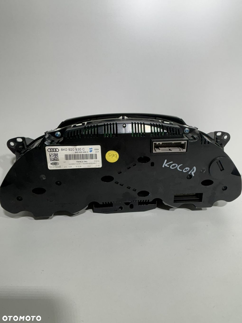 LICZNIK ZEGARY EUROPA TDI DIESEL 2.0 TDI 254K KM KOLOR FIS Audi A4 B8 8K0 920 930 C - 3