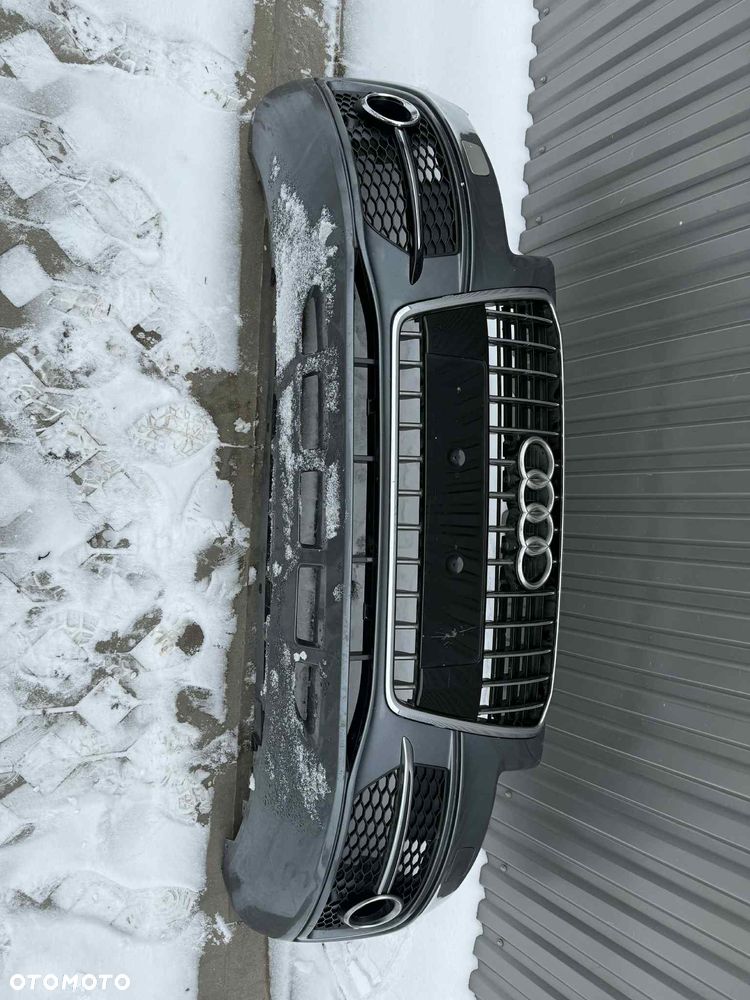 Audi Q5 I 8R FL Lift S-Line Zderzak przód przedni LX7R pod xenon 2012-18 - 14