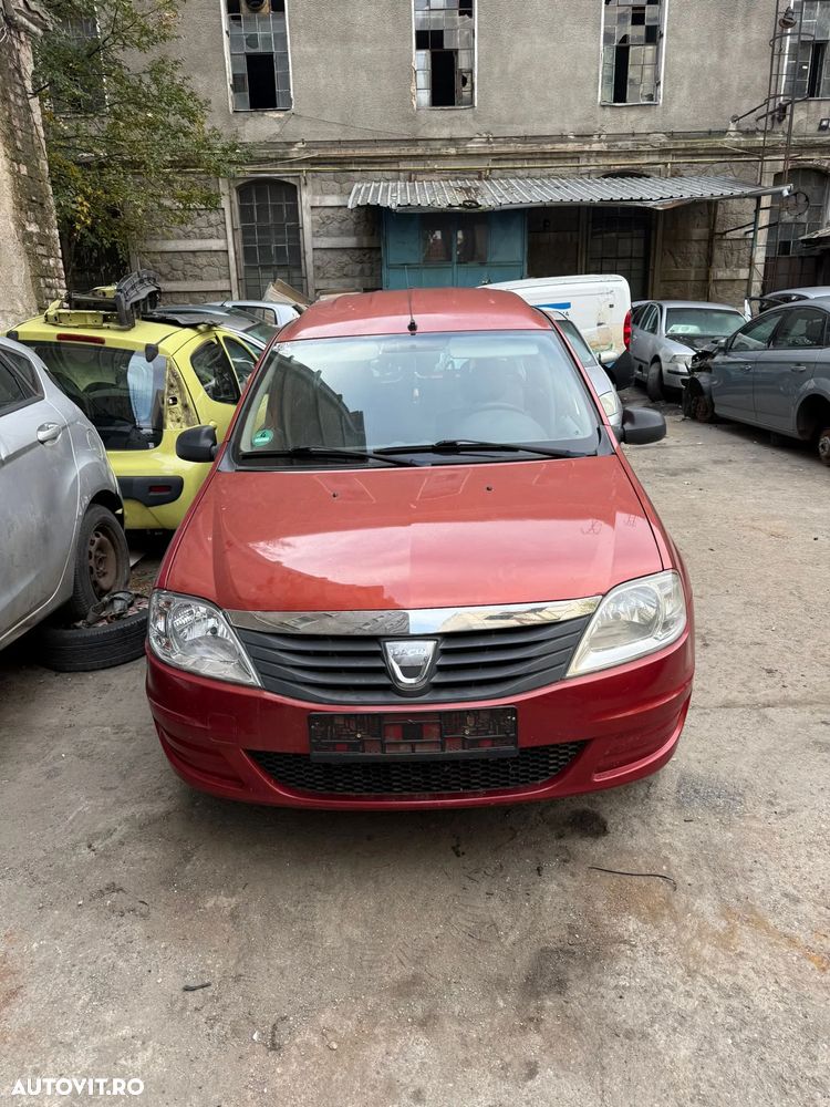 Bara fata Dacia Logan MCV facelift fara proiectoare culoare visiniu TE876 - 5