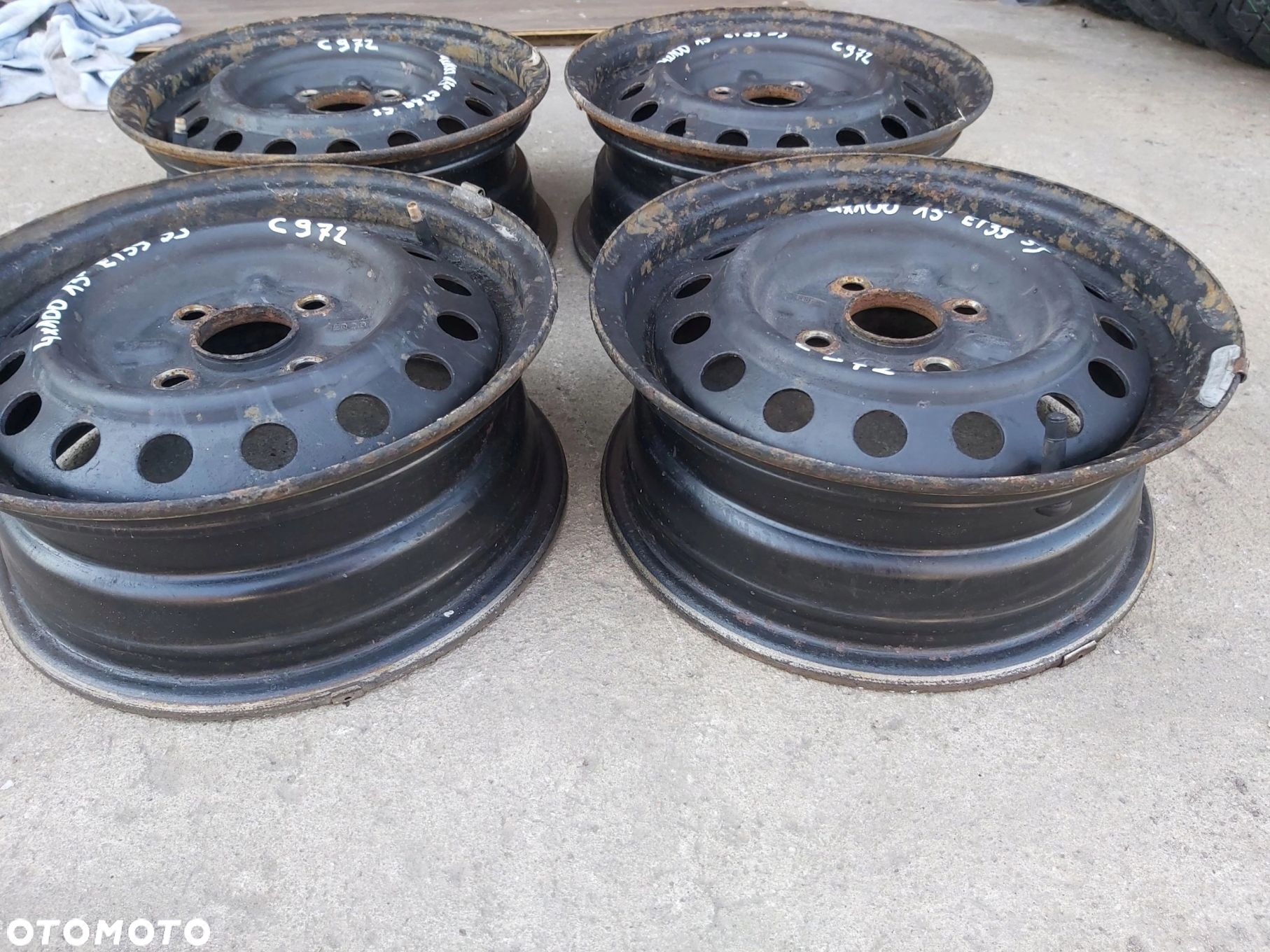 Toyota Yaris I felga stalowa 13 4x100 5J et39 - 6