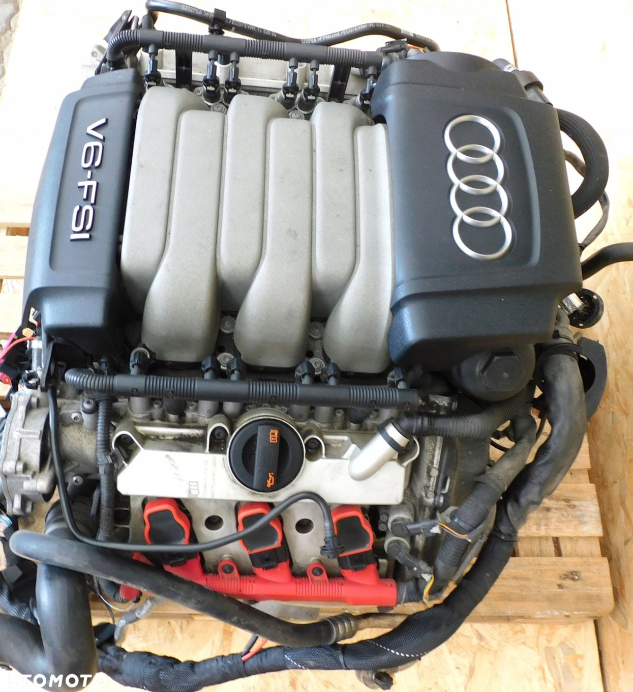 KOMPLETNY BENZYNOWY SILNIK AUDI A6 C7 A7 2.8 FSI CHV IDEALNY KOMPUTER - 8
