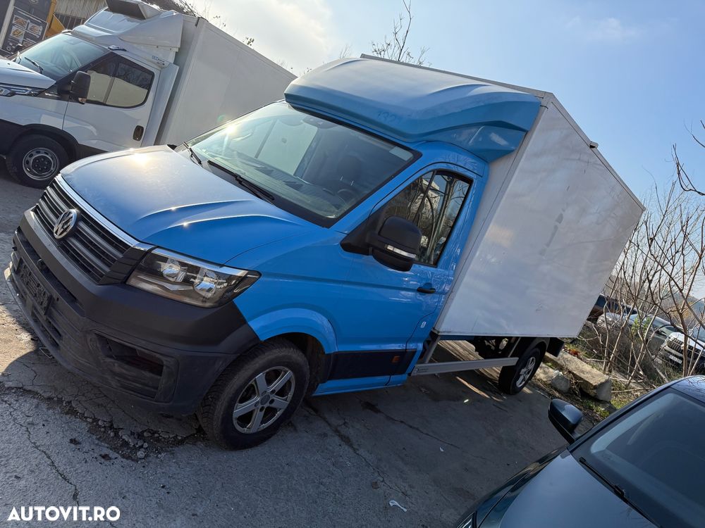Volkswagen VW Crafter Cub TVA DEDUCTIBIL 35 an 2020 2.0tdi 157.000km Istoric Service Complet la reprezentanta vw Stare foarte buna NU Mercedes Sprinter Duba Iveco Ford transit izoterma - 22