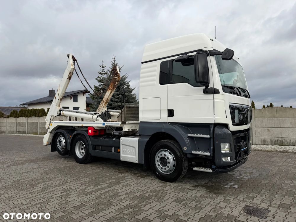 MAN MAN TGS 26.460 6x2 bramowiec MEILLER AK 16 MT - 6