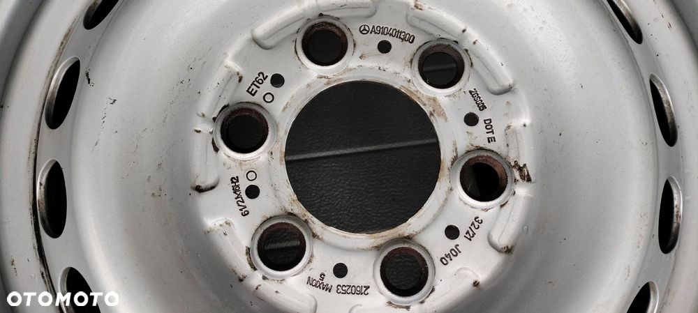 koła zimowe mercedes sprinter vw crafter 16 6x130 et62 a9104011300 - 9