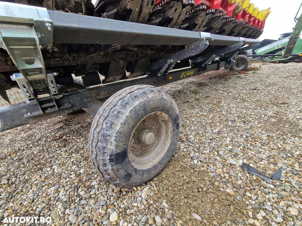 Ziegler ZIEGLER 12s CORN CHAMPION  Header porumb si ZIEGLER SWW 2wt Carucior transport - 14
