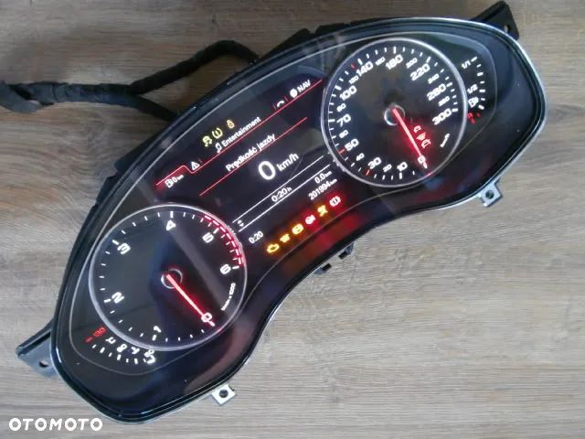 LICZNIK AUDI A6 C7 4G8920933B 2.0TDI 3.0TDI ACC DISTRONIC MONTAŻ OCHRONA KOMPONENTU KODOWANIE - 1