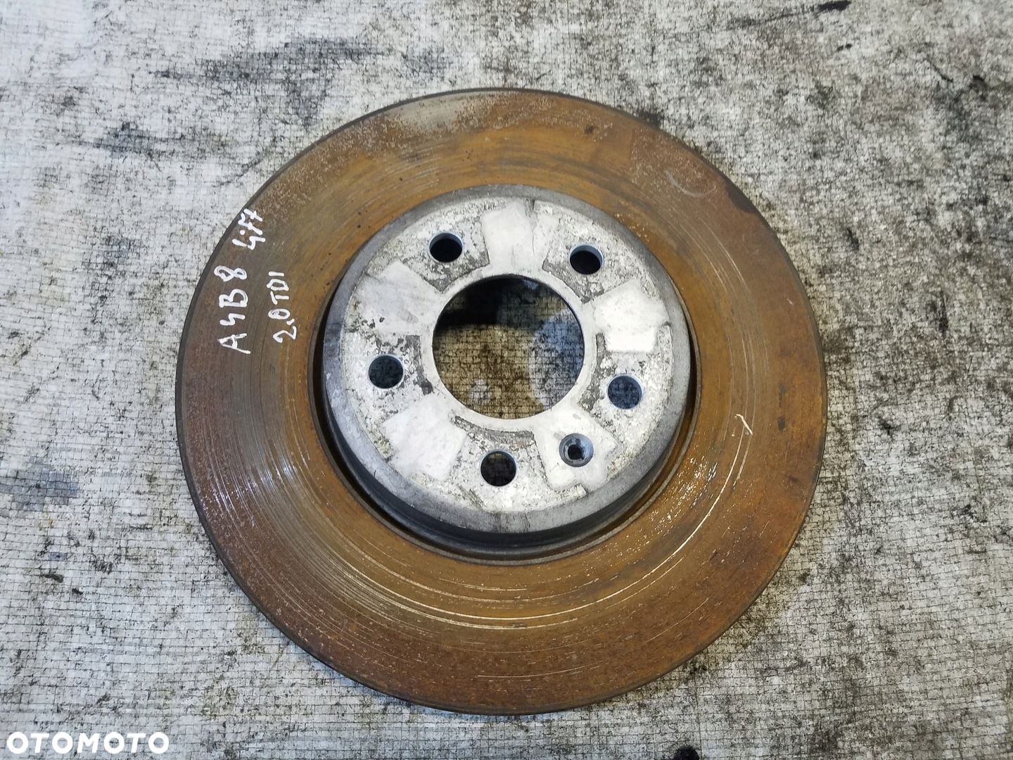 TARCZA KLOCKI HAMULCOWE PRZÓD AUDI A4 B8 LIFT 2.0 TDI - 7