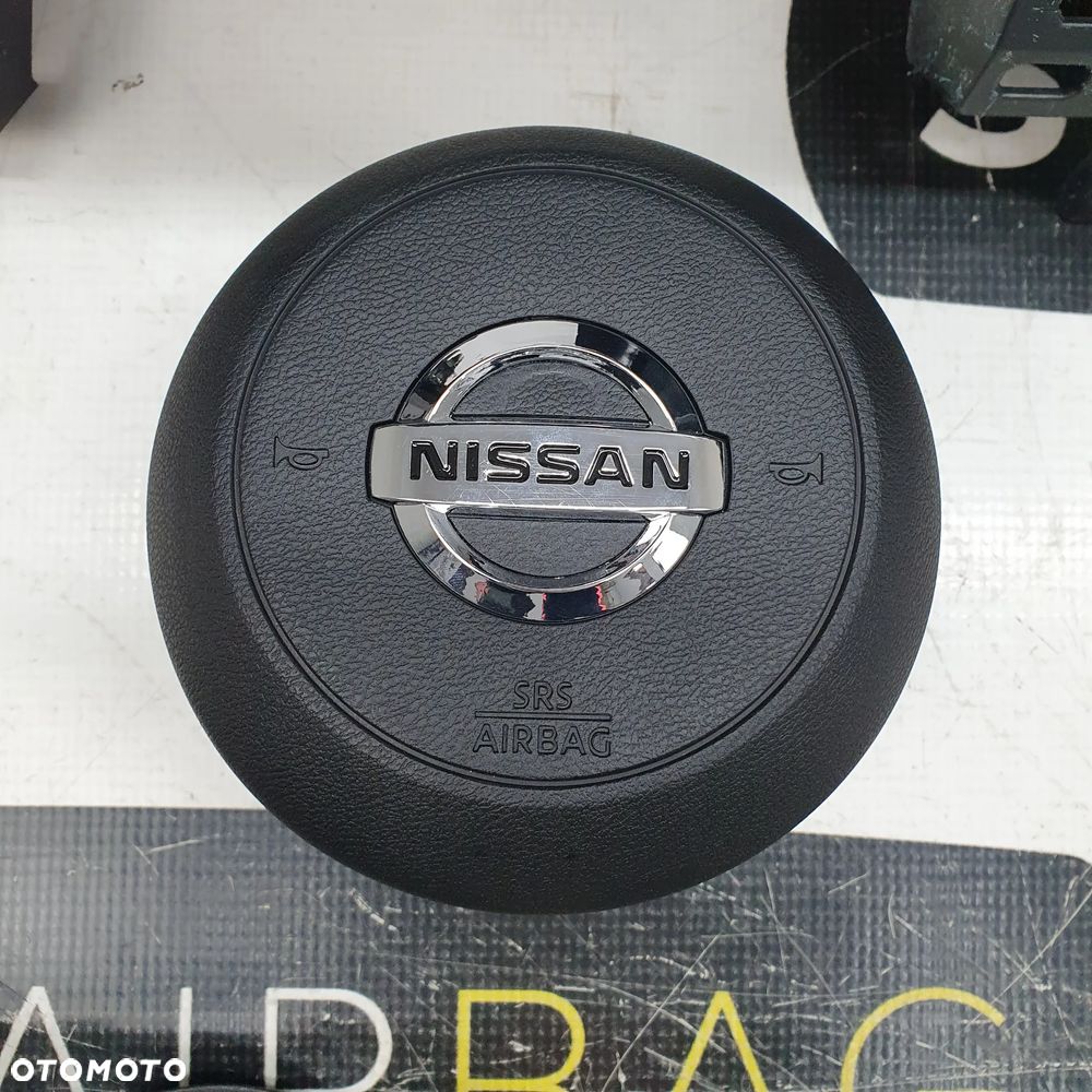 NISSAN X-TRAIL X TRAIL T33 QASHQAI J12 DESKA ROZDZIELCZA KONSOLA KOKPIT PULPIT PODUSZKI AIRBAG AIR BAG PASY NAPINACZE KIT SET - 6