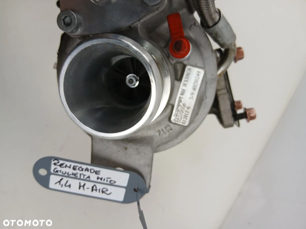 Turbo turbina turbosprężarka Jeep Renegade Alfa Romeo Giulietta Fiat 500 Abarth 1.4 - 7
