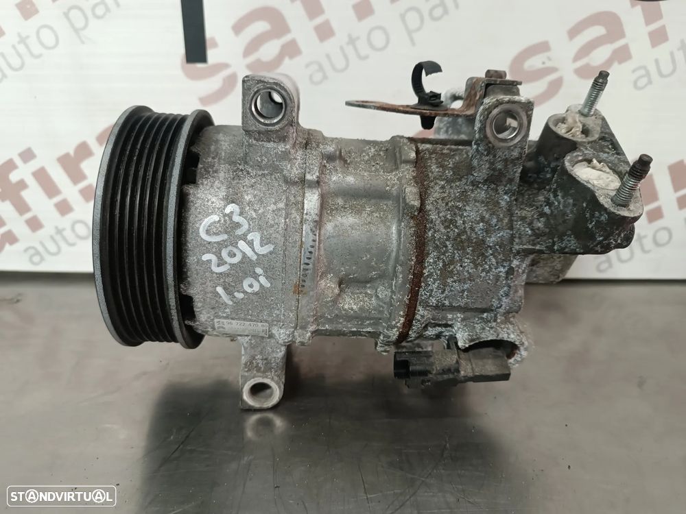 COMPRESSOR AC PEUGEOT 208 / CITROEN C3 II 1.0VTI 1.2VTI REF. 9672247080 447150-3941 - 1