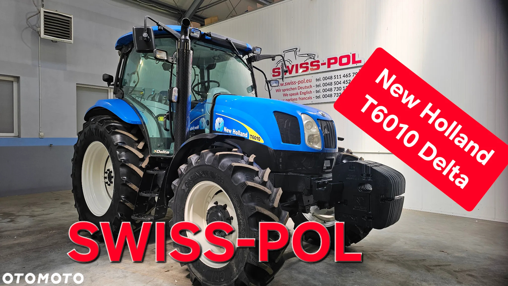 New Holland T6010 Delta Transport Klimatyzacja  X100 maxxum - 2
