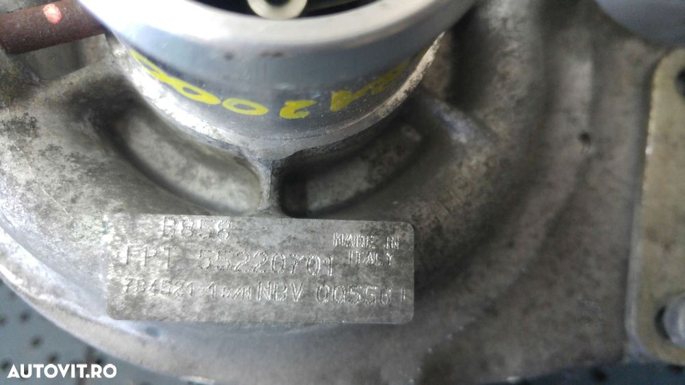 Turbina 1.6 d 120 cp multijet alfa romeo mito fiat bravo 2 grande punto lancia delta 3 844 55220701 77064207 - 2