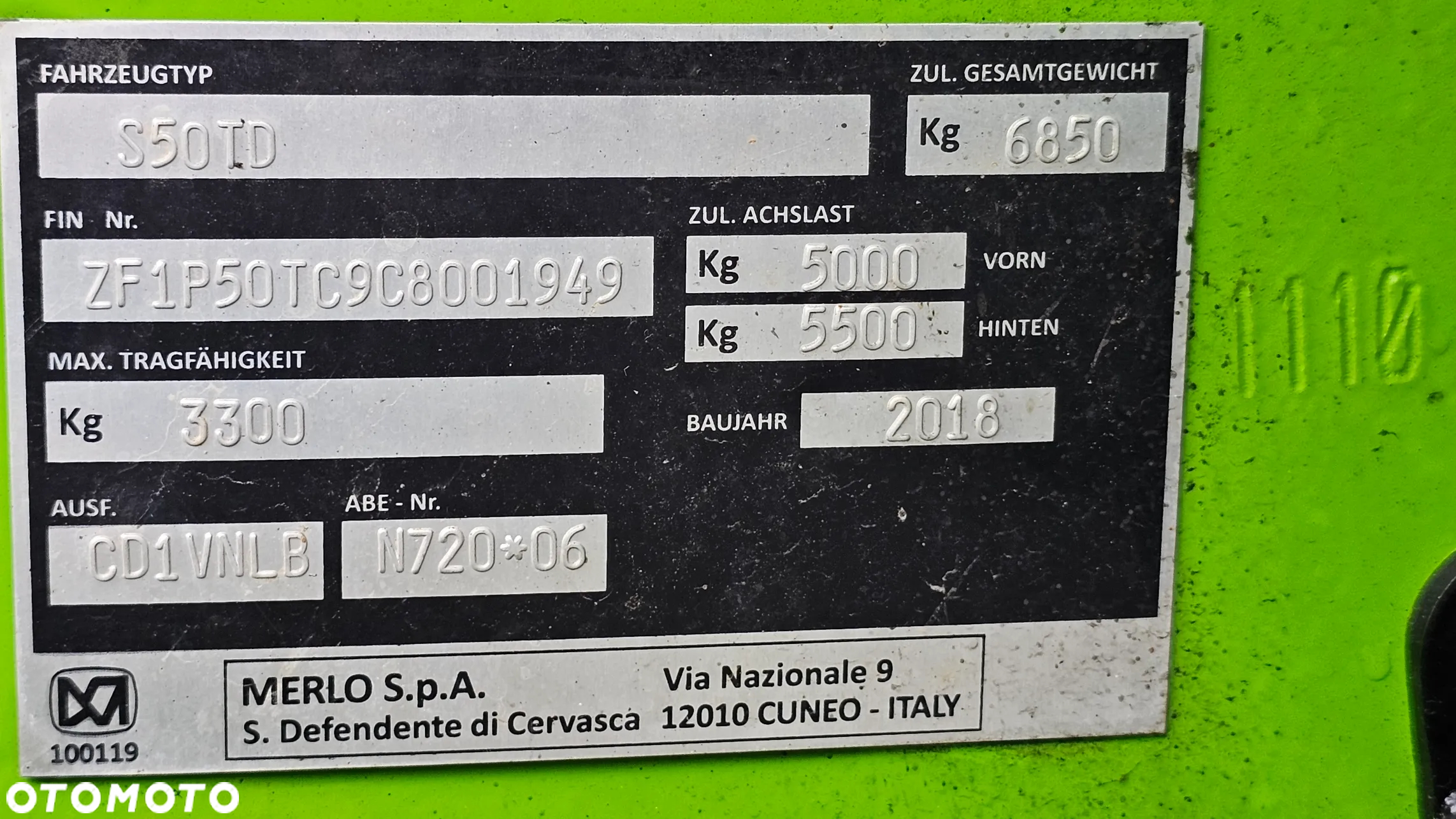 Merlo TF 33.7 - 10