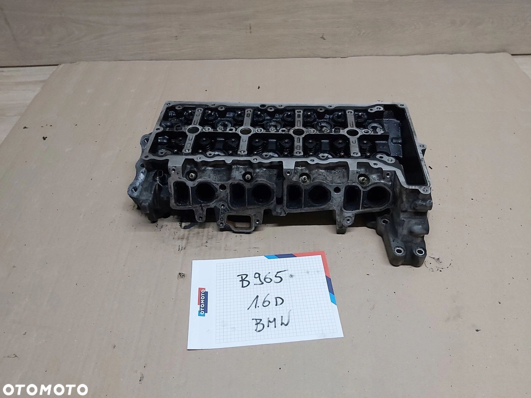 BMW Mini Toyota Verso Avensis T27 GŁOWICA SILNIKA 1,6 d4d N47C - 1