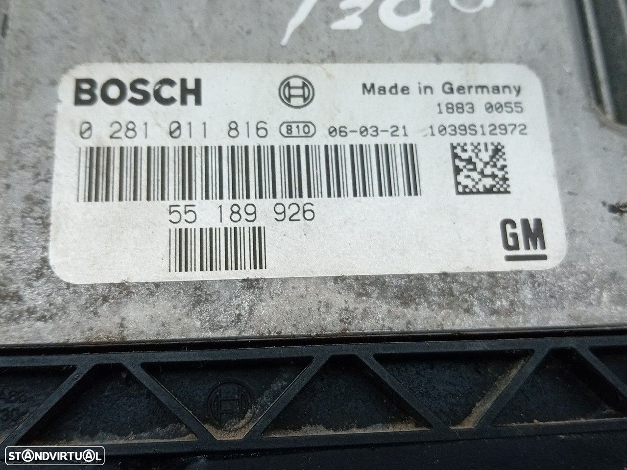 Centralina motor / ECU OPEL Vectra C - 4