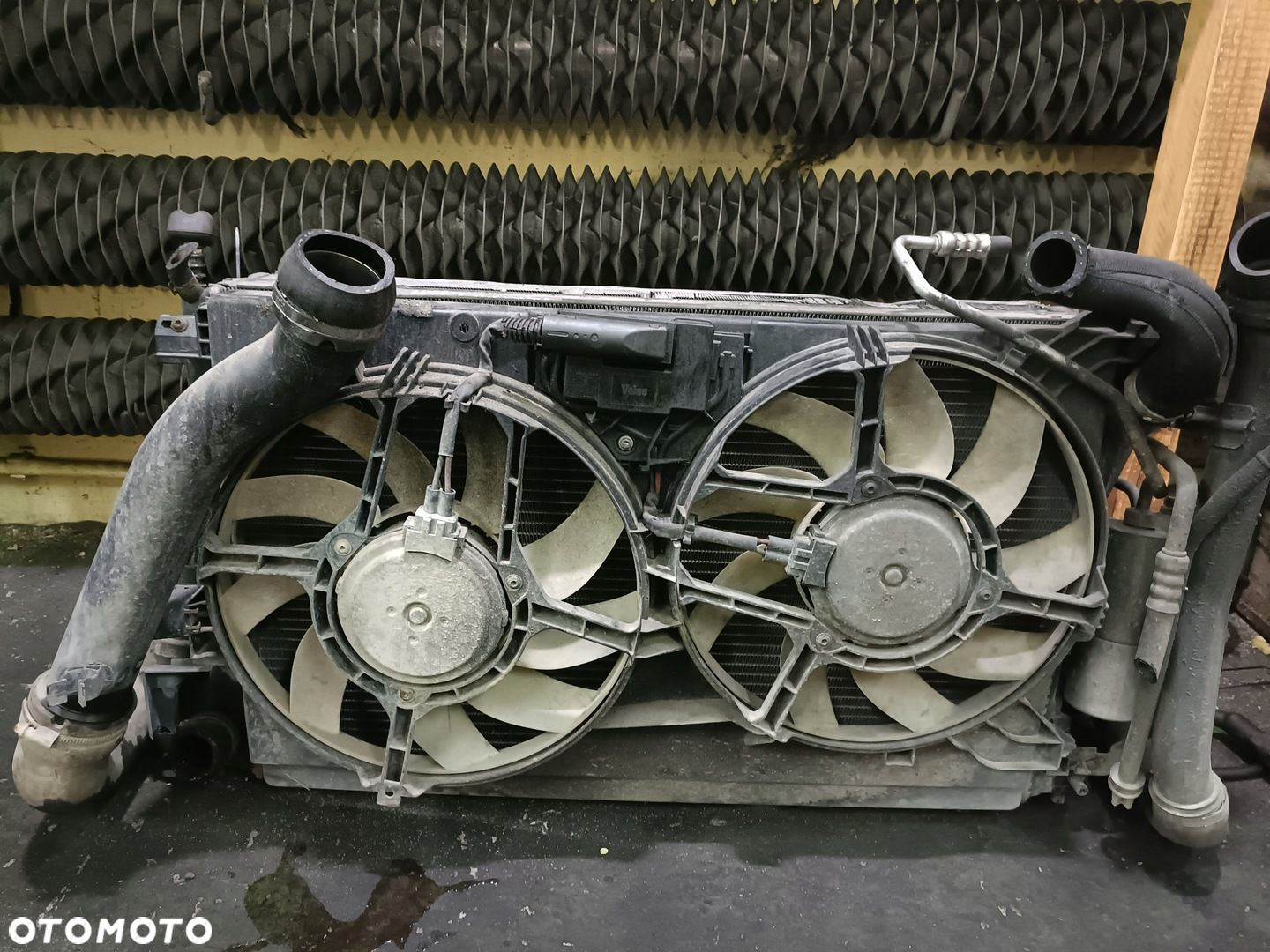 OPEL VECTRA C 02-05 2,0 DTI komplet chłodnic wentylator * - 6