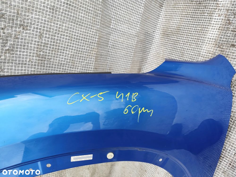 Mazda CX-5 CX5 I 12-17 Błotnik Przedni Lewy Przód Niebieski W Kolor 41B - 7