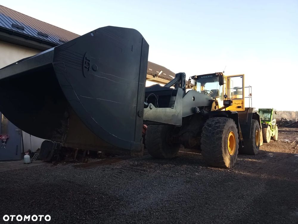 Łycha do ładowarki wysokiego załadunku Volvo do zrąbki, drewna, śmieci fadroma Volvo L220 L180 L150 L120 - 12