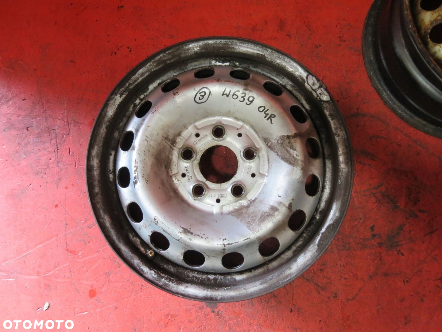 MERCEDES W639 VITO VIANO FELGI 16 5x112 6J ET54 - 10