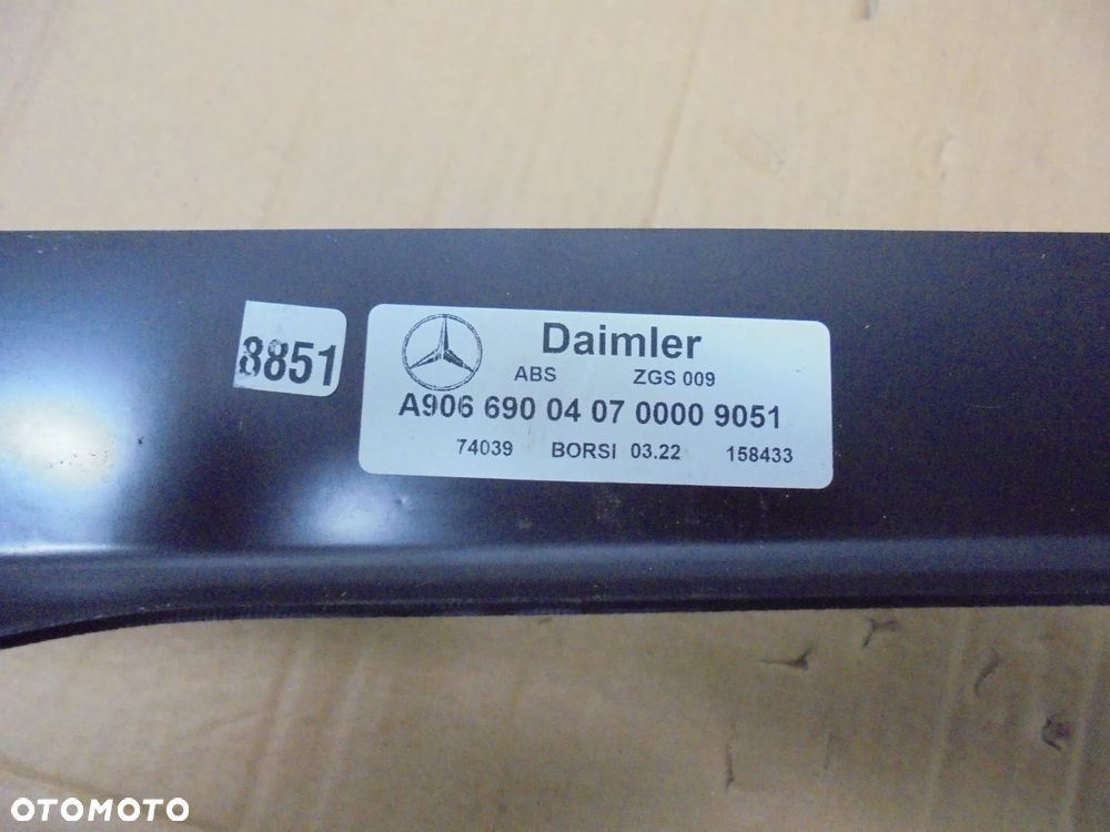SPRINTER 906 PLASTIK TAPICERKI DACHU A9066900407 - 2