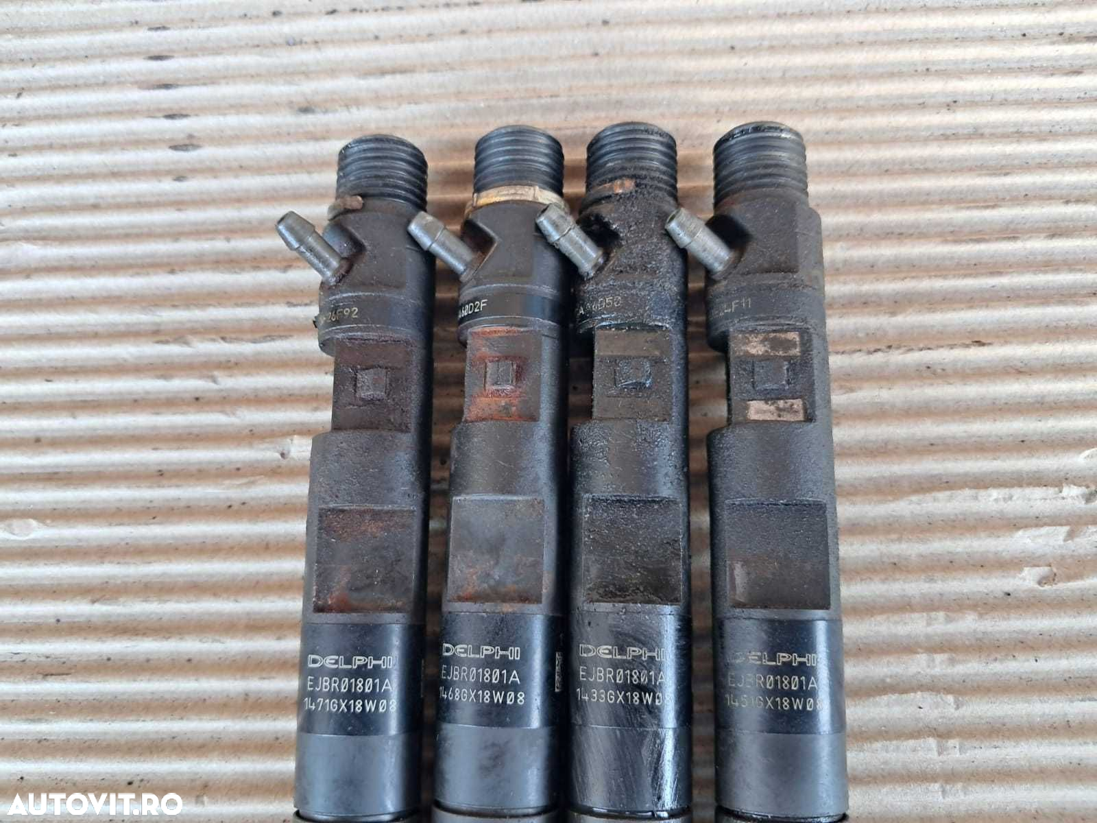 Renault Megane 2, set injectoare DELPHI motor 1,5 DCI - 2