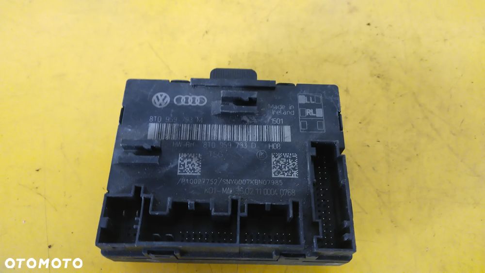 MODUŁ STEROWNIK DRZWI 8T0959793M VOLKSWAGEN AUDI SEAT SKODA - 1