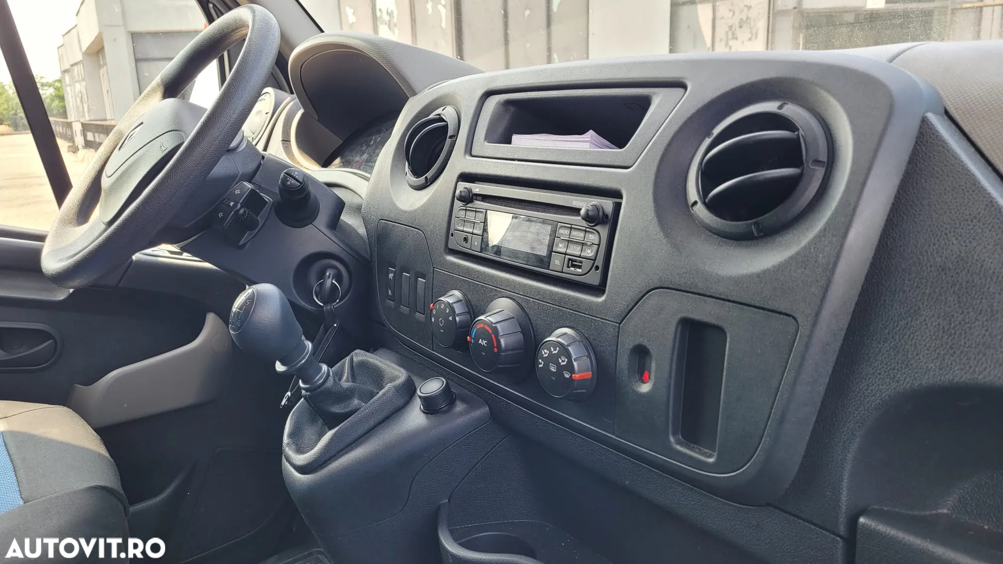 Renault Master 2.3dci,2016, 50.700km,platforma cu prelata! - 8