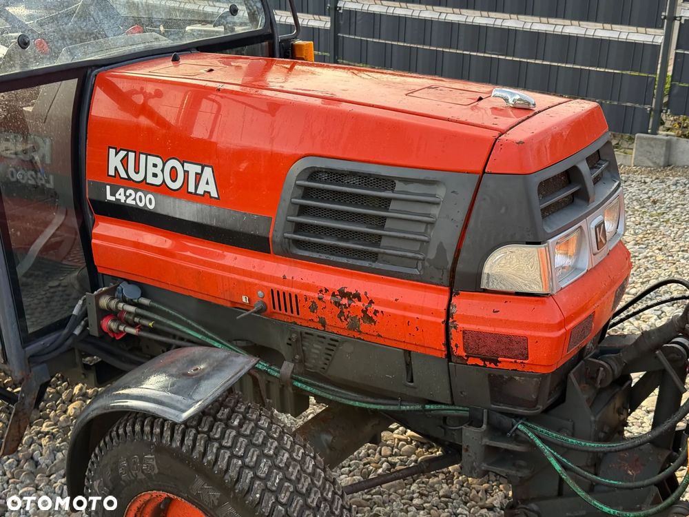 Kubota * Traktor KUBOTA L4200 * 4x4 * Pług Piaskarka * Wałek Przód Tył * Sprowadzony* Zimowe Utrzymanie - 10
