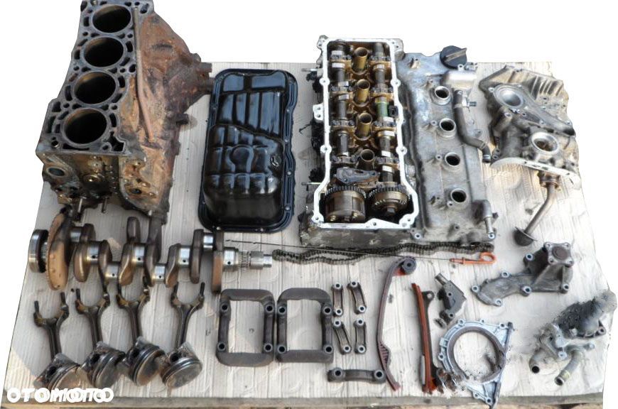 NISSAN ALMERA N16 1.5 1.8 16V WAŁEK ROZRZĄDU SSĄCY LUB WYDECHOWY TŁOK WAŁ GŁOWICA ZAWÓR SILNIK NA CZĘŚCI - 1