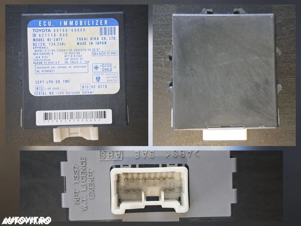 Unitate modul ASSY control oglinzi ECU control ABS Modul releu transmisie Modul antifurt Originale Toyota Land Cruiser J100 1998-2007 - 8
