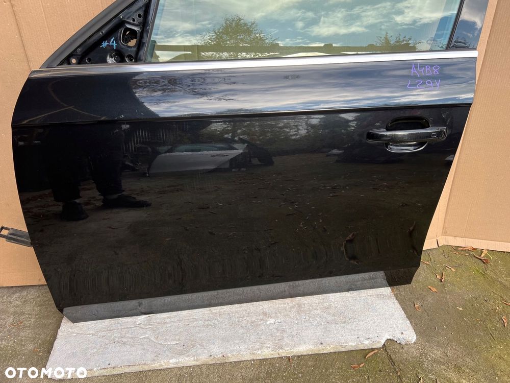 audi a4 b8 drzwi lewy przód lewe przednie lz9y - 2