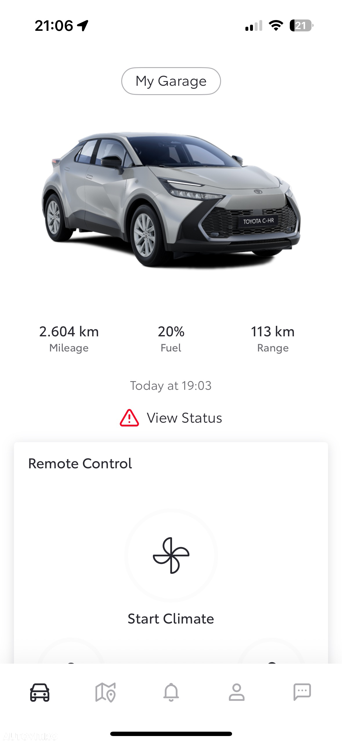 Toyota C-HR 1.8 HEV 140 CP 4x2 CVT Active - 10