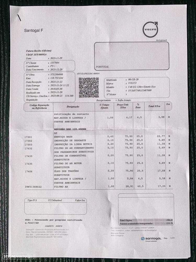 Volvo V40 2.0 D2 Kinetic Eco - 39