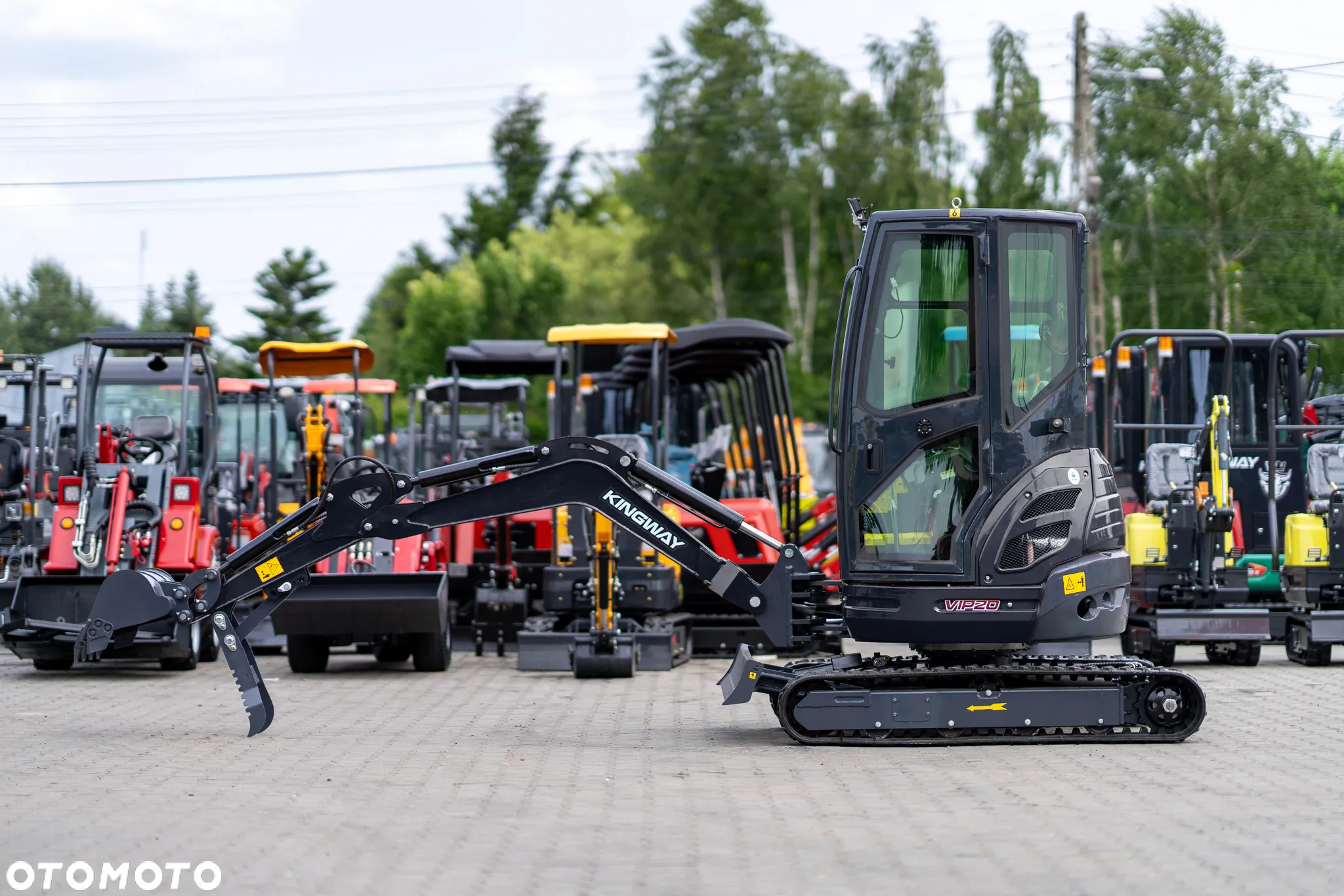 Kubota Kingway Engine KUBOTA SV20 Ramię SKR 22KM 3cyl 2000kg - 15