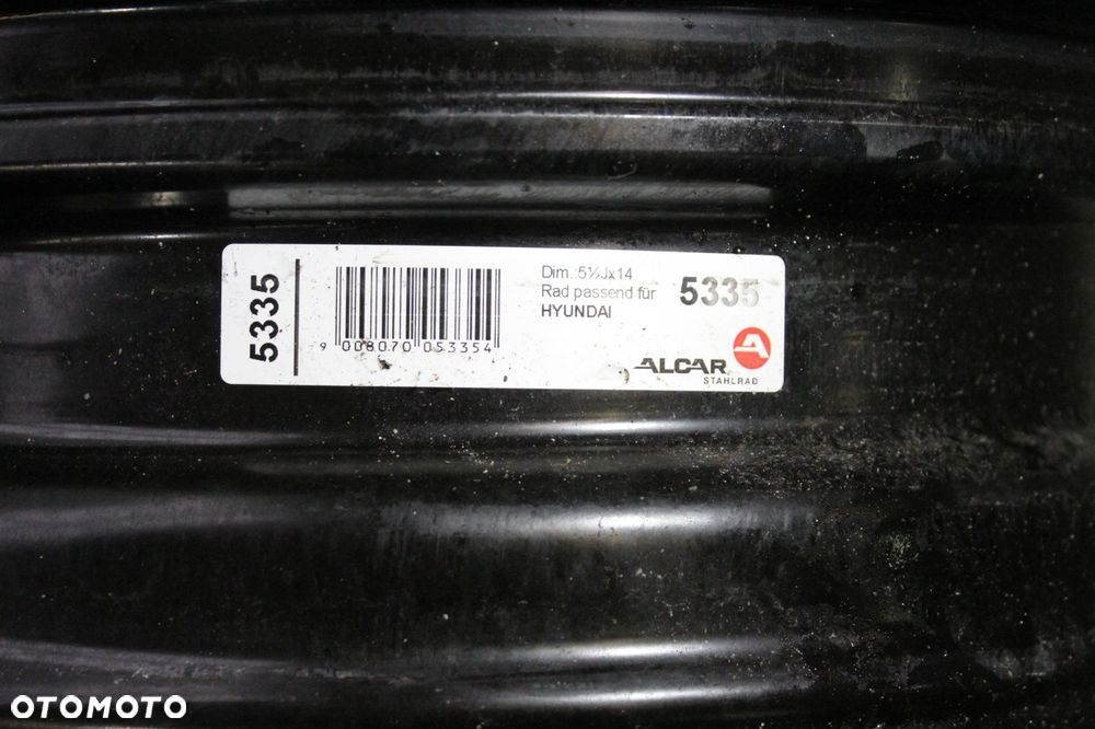 alcar hyundai i20 i10 14cali 4x100 et47 6j tpms - 7