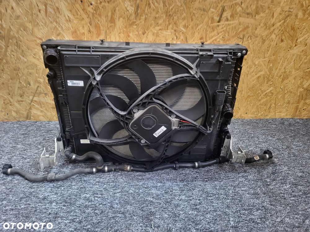 Bmw f20 f21 lift M140i pas przedni chlodnice zderzak full led - 15