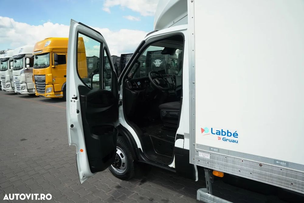 Iveco DAILY 50-180 / CONTAINER / HI-MATIC / 1.000 KG LIFT / TWIN / CAMERĂ VEDERE SPATE / GVWR: 5.200 KG / 2022 / IMPORTAT - 24