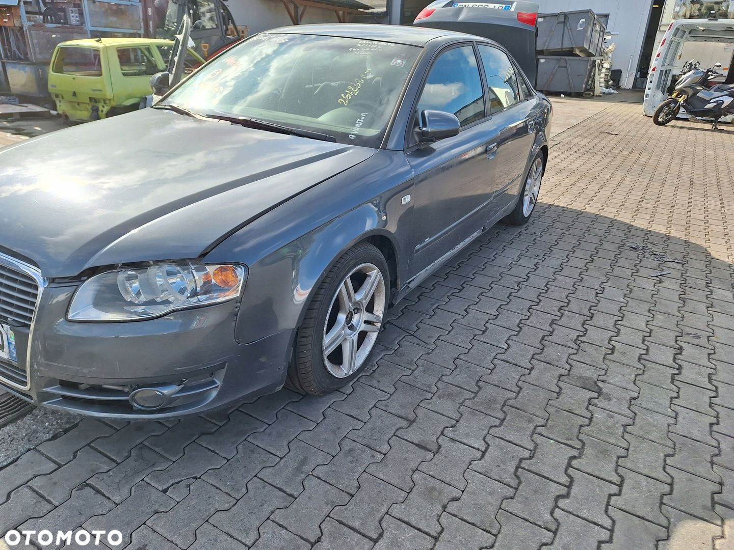 AUDI A4 B7 8E SEDAN 4D 2004-2008 BLENDA ZAMEK LAMPA KLAPA BAGAŻNIKA LX7Z - 5