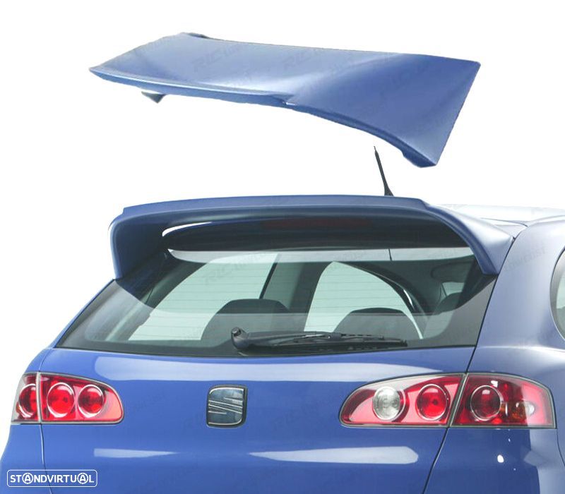AILERON SPOILER TRASEIRO SEAT IBIZA 6L 02-08 LOOK RACING EVO - 1
