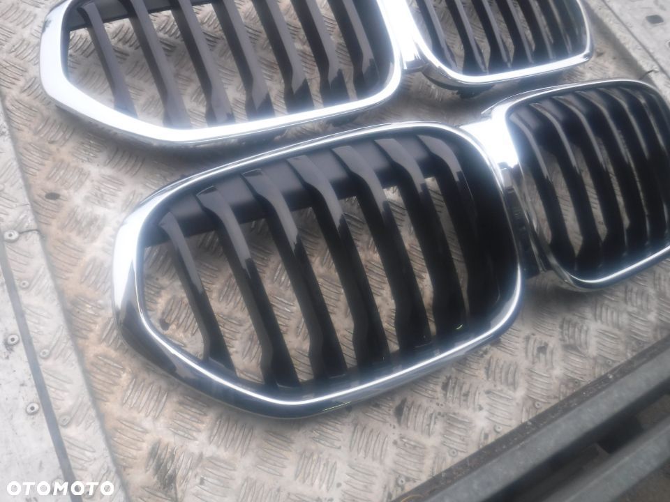 BMW X1 F48 LCI LIFT  nerki grill atrapa chrom NOWA ORGINALNA IDEALNA - 2