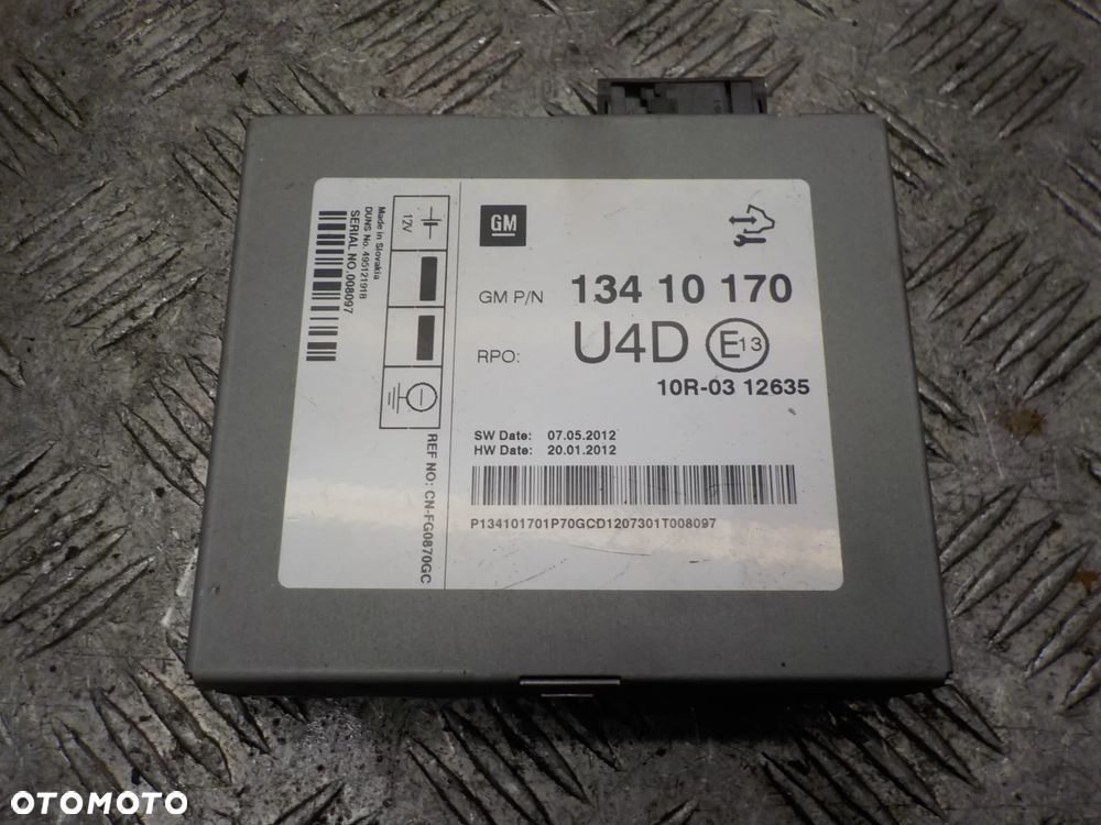 OPEL INSIGNIA  2.0 CDTI MODUŁ RADIA 13410170 - 1