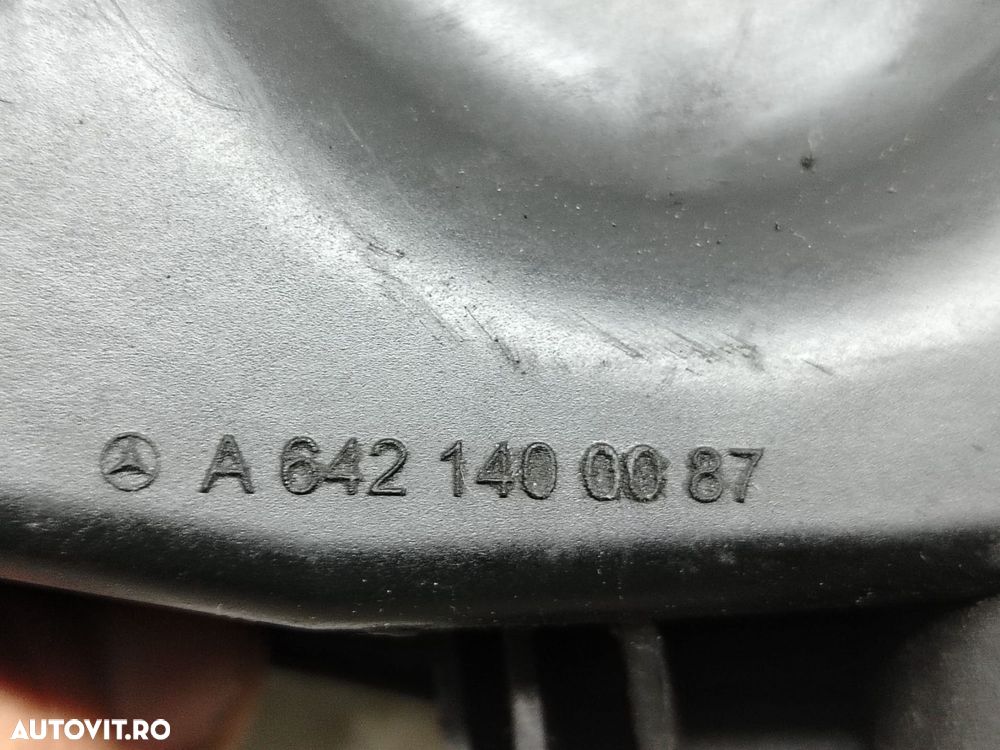 Rezonator aer 3.0 cdi om642 v6 a6421400087 Mercedes-Benz E-Class W211 - 3