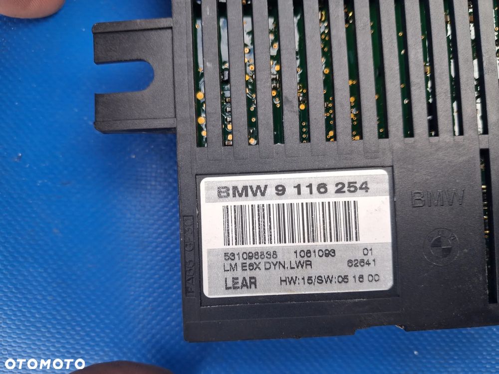 Moduł sterownik świateł lamp xenon dynamic BMW E60 E61 9116254 LCI 9 116 254 - 4