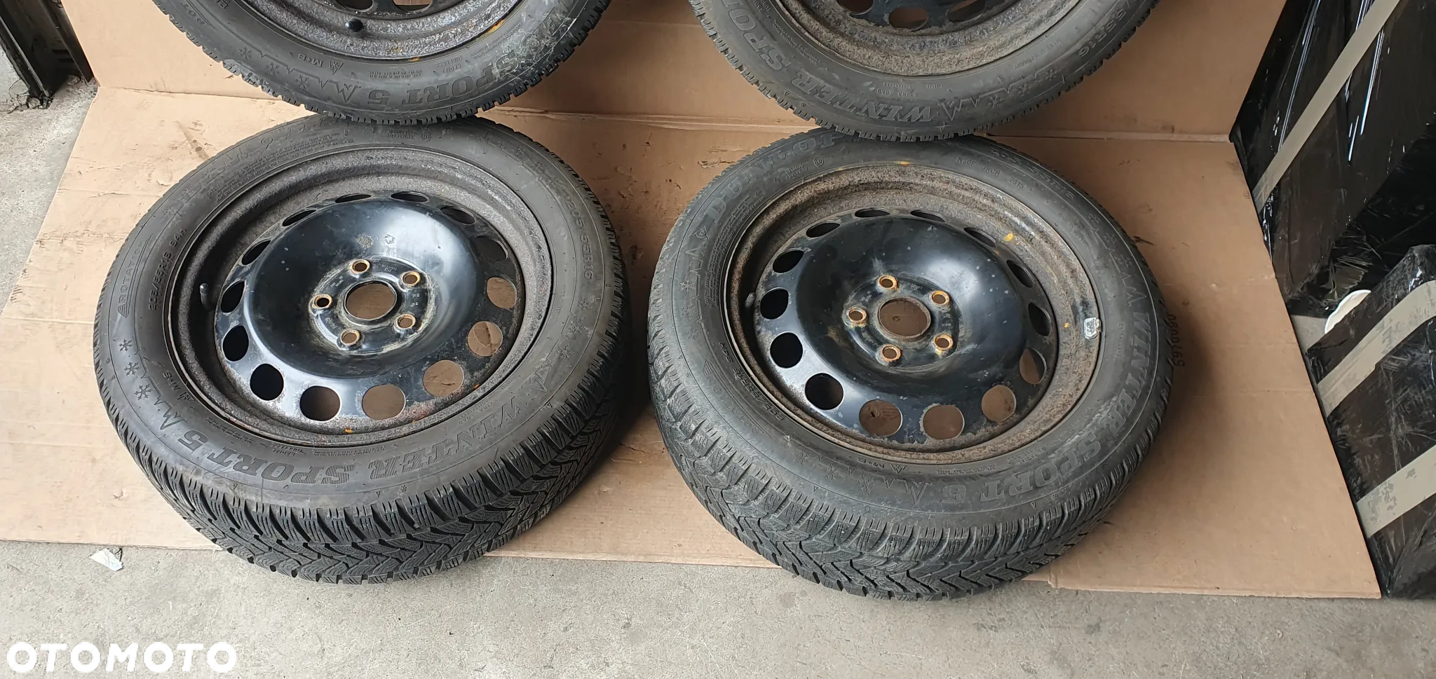 Felgi stalowe z oponami 6,5J ET46 5x112 205/55 R16 KBA43930 - 5