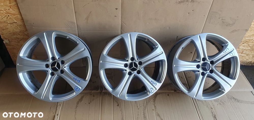 Alufelga felga aluminiowa 8J R18 ET43 5x112 Mercedes E-Klasa W213 Oryginał A2134011400 - 1