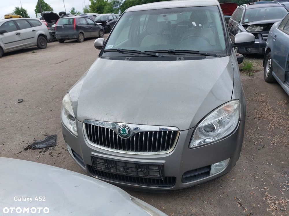 Zderzak SKODA FABIA 2 1,4B 07R. lampy,maska,drzwi,klapa..... - 1