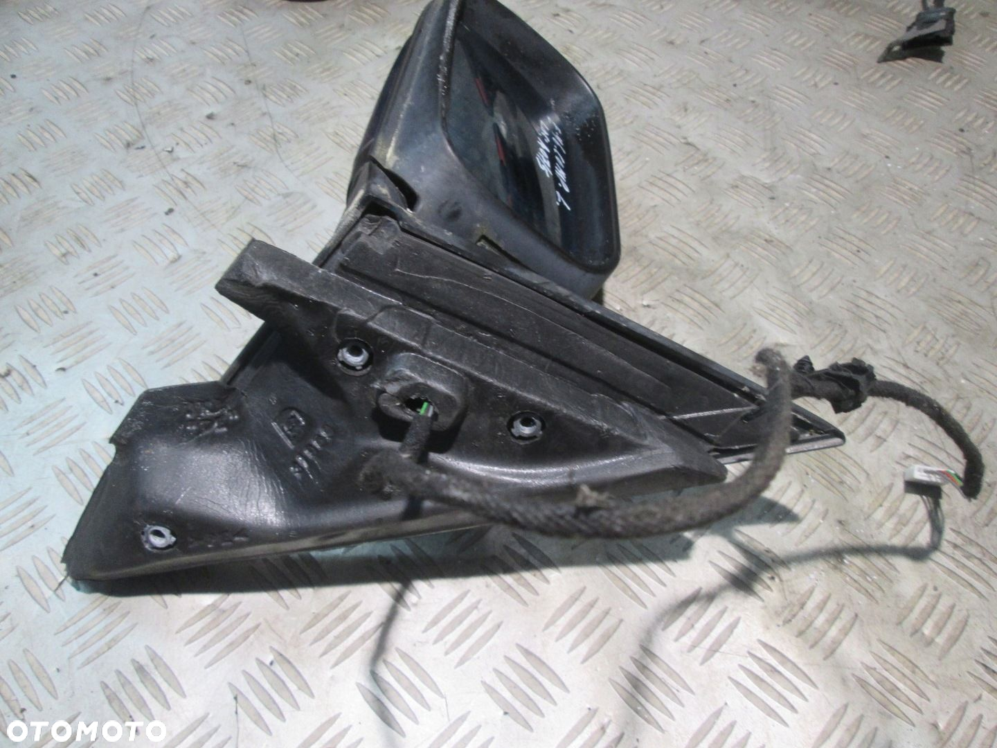 LUSTERKO ZEWNĘTRZNE LEWE BMW E46 COMPACT A07/5 ELEKTRYCZNE - 3