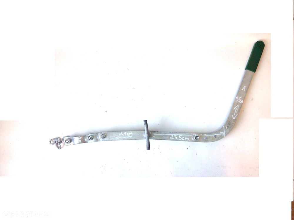 dzwignia zasuwy beczkowozu MZ nowa beczki asenizacyjnej