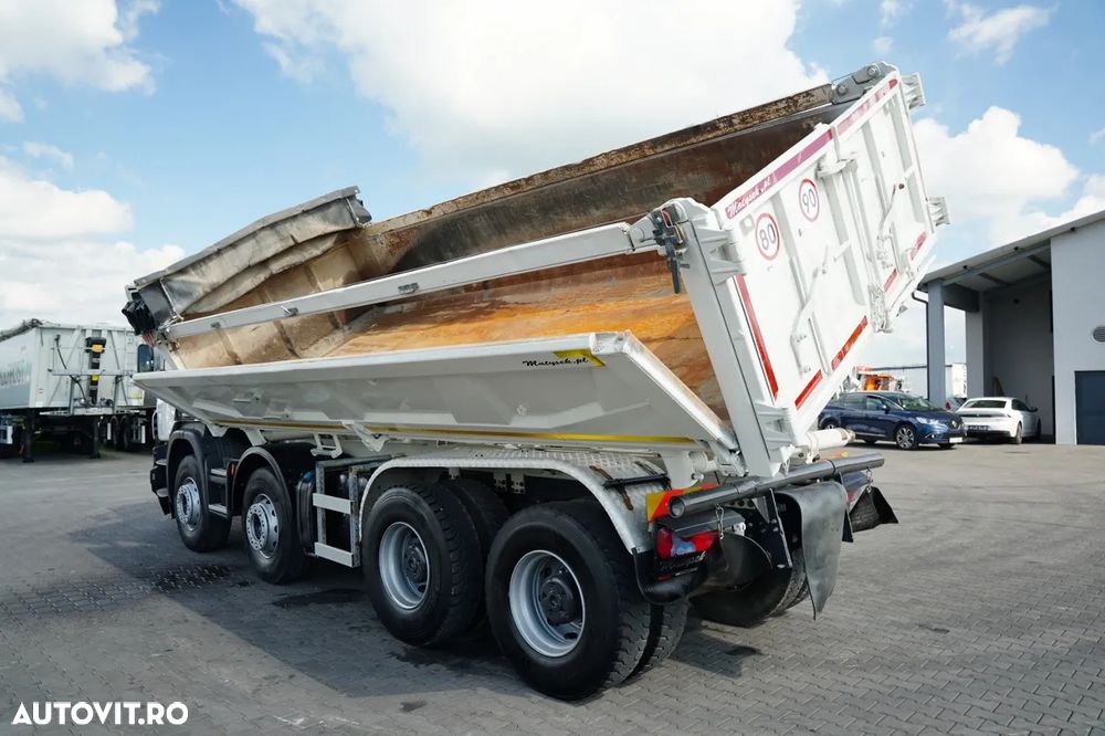 Scania P 440 / 8x4 / BASCULATOR 2 LATERAL / HYDRODOXY / BORDMATIC / / EURO 5 EEV - 11